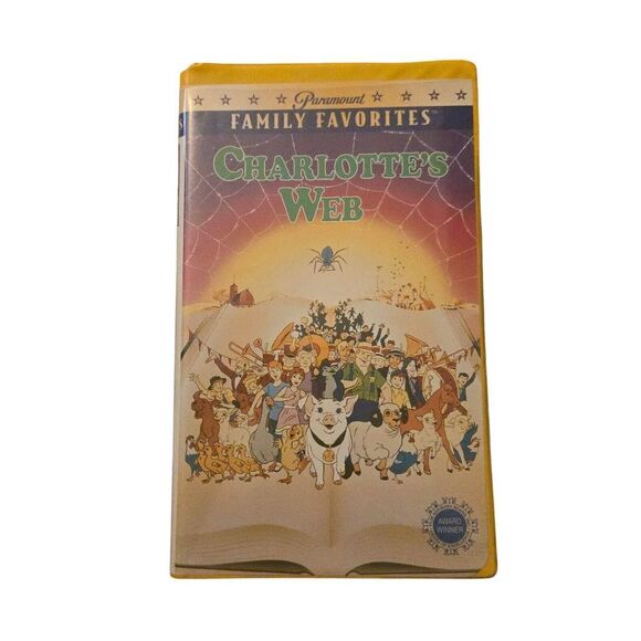 Vintage Charlotte's Web VHS Tape 96  Wilbur Pig Movie Kids - Picture 1 of 6